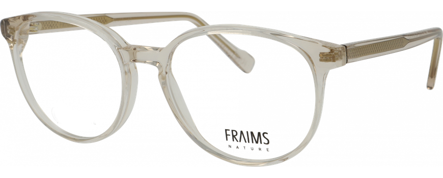 FRAIMS NATURE 03-31120-04 Erika, transparent beige glänzend