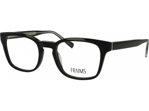 FRAIMS Brille Unisex FRAIMS 03-41210-01 Maxim, schwarz/schwarz-transparent glänzend