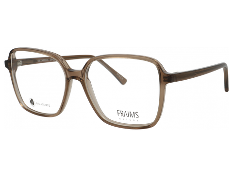 FRAIMS Brille Unisex FRAIMS NATURE 03-23000-01 Rose, Hellbraun transparent glänzend