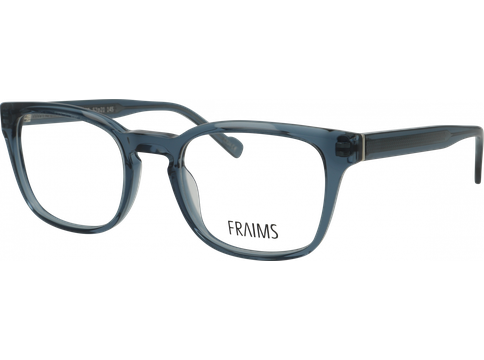 FRAIMS Brille Unisex FRAIMS 03-41210-02 Maxim, blaugrau transparent glänzend