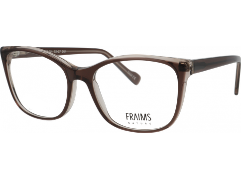 FRAIMS Brille Damen FRAIMS NATURE 03-31100-02 Ivy, Graubraun glänzend