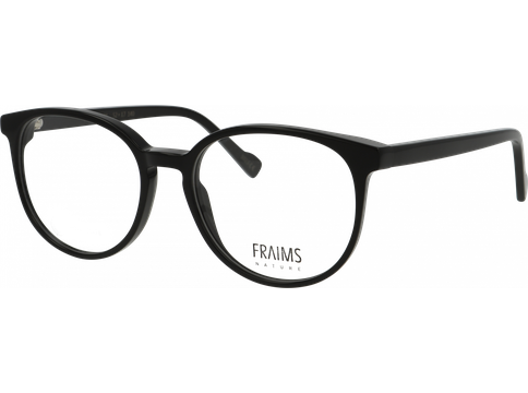FRAIMS Brille Unisex FRAIMS NATURE 03-31120-01 Erika, schwarz glänzend