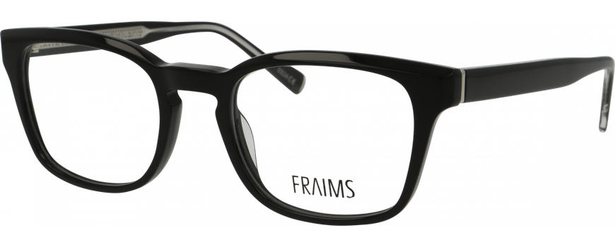 FRAIMS 03-41210-01 Maxim, schwarz/schwarz-transparent glänzend