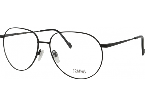 FRAIMS Brille Unisex FRAIMS 03-31150-01 Luca, Schwarz matt