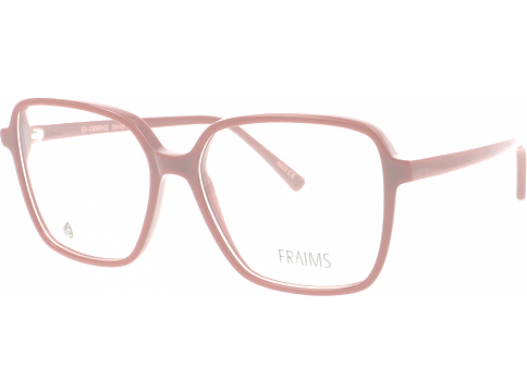 FRAIMS Brille Unisex FRAIMS NATURE 03-23000-02 Rose, Bordeaux glänzend