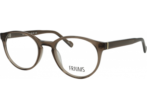 FRAIMS Brille Damen FRAIMS 03-41230-01 Kim, grau-braun kristall glänzend