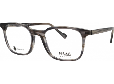 FRAIMS Brille Herren FRAIMS NATURE 03-41260-02 Ashley Rauchgrau glänzend 