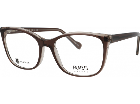 FRAIMS Brille Damen FRAIMS NATURE 03-31100-02 Ivy, Graubraun glänzend