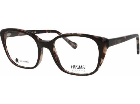 FRAIMS Brille Damen FRAIMS NATURE 03-31110-01 Hazel, Braun / Havanna glänzend