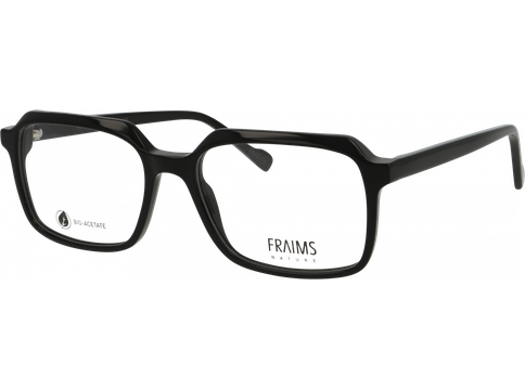 FRAIMS Brille Unisex FRAIMS NATURE 03-31140-01 Ylan, schwarz glänzend