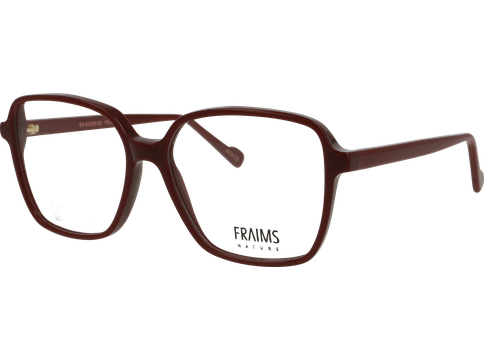 FRAIMS Brille Unisex FRAIMS NATURE 03-41250-02 Rose II, Bordeaux glänzend