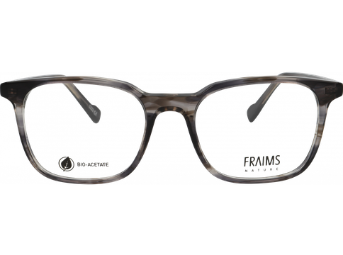 FRAIMS Brille Herren FRAIMS NATURE 03-31090-02 Ashley Rauchgrau glänzend 