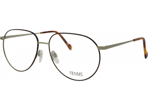 FRAIMS Brille Unisex FRAIMS 03-31150-02 Luca, Grau/Havanna