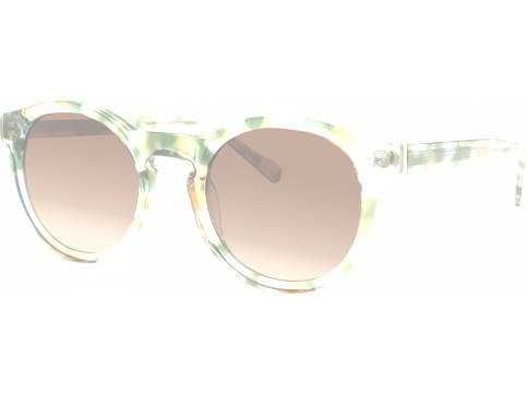 FRAIMS Sun Sonnenbrille Unisex FRAIMS 13-48030-01 Cameron, havanna grün/grau transparent 