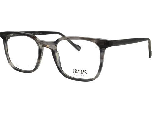FRAIMS Brille Herren FRAIMS NATURE 03-41260-02 Ashley Rauchgrau glänzend 