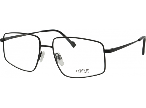FRAIMS Brille Herren FRAIMS 03-41170-01 Leonardo, Schwarz matt