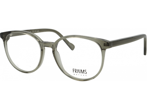 FRAIMS Brille Unisex FRAIMS NATURE 03-31120-03 Erika, oliv-grau transparent