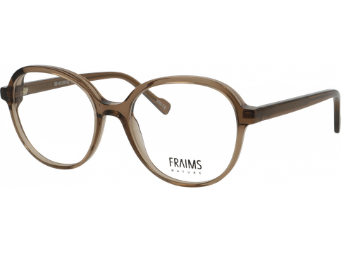 FRAIMS Brille Unisex FRAIMS NATURE 03-31130-02 Willow, hellbraun Transparent